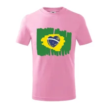 Brazílie vlajka srdce