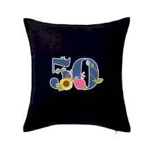 Květinové číslo kreslené - 50