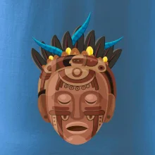 Mayové maska hnědá