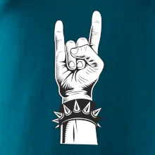 Rock ruka s náramkem