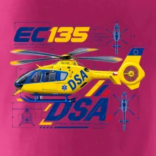 EC135 – technický motiv (DSA)
