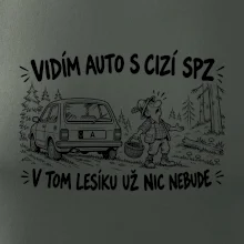 Vidím auto s cizí spz
