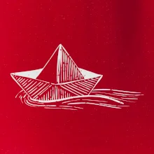 Letní romance - papírová loďka