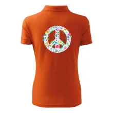 Peace and love symbol