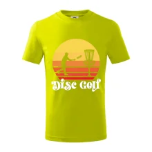 Disc golf postava vintage Disc golf postava vintage