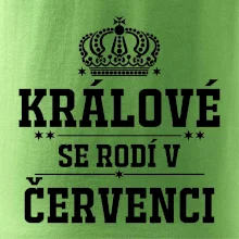 Králové se rodí v červenci