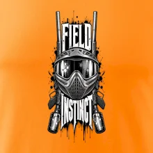 Černobílá maska field instinct paintball