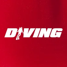 Diving nápis potápěč