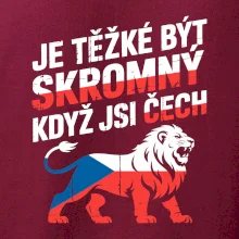 Lev - Je těžké být skromný když jsi čech