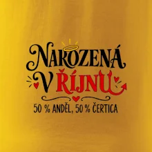 Narozená v říjnu anděl i čertice