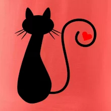 Zamilovaná kočka ocásek