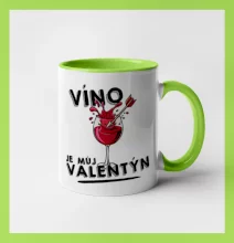 Víno je můj valentýn
