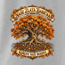 Naše zlatá babička kořeny naší rodiny dub