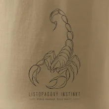 Listopadový instinkt minimalistický linkový štír