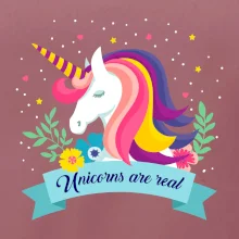 Unicorns are real duhový
