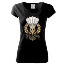 Badminton královna kurtu