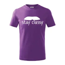 Stay Classy - mustache