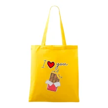 I love you and chocolate