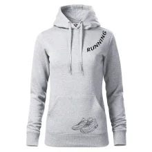 Running nápis šikmo