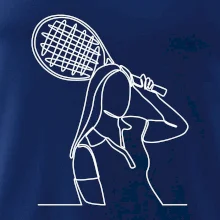 Tenistka  jednim tahem