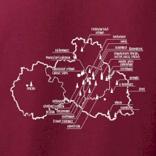 Mapa rozhleden - Liberecký kraj