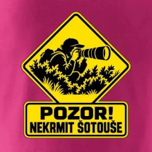Pozor nekrmit šotouše