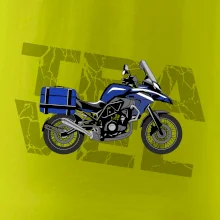 Cestovní enduro modré