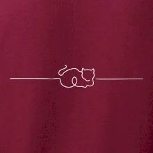 Kočka linka kreslená