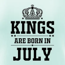 Kings are born in July