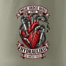 Srdce bagristy bije pro hydrauliku