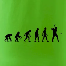 Evoluce baseball pálkař nápřah + míček