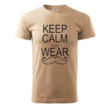 Keep calm and wear mustache