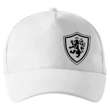 Český lev erb na prsu a na zádech