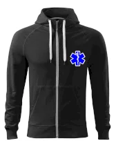 Rescue - Hvězda na prsu +  nápis na zádech