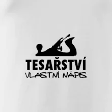 Tesařství - hoblík (vlastní nápis)