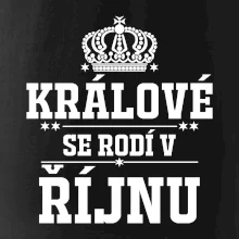 Králové se rodí v řijnu