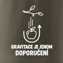 Gravitace je jenom doporučení