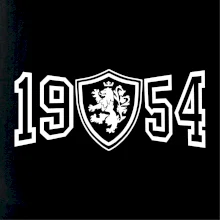 Narozeninový motiv - znak - 1954