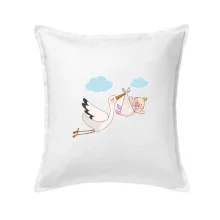 Čáp čekáme miminko - holka