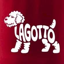 Lagotto nápis v těle