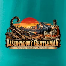 Listopadový gentleman whisky a horský západ slunce