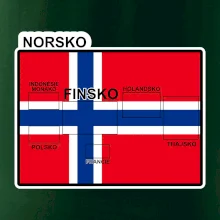 Norsko vlajka další státy