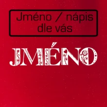 Folklor - jméno - nápis