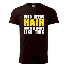 Who Needs Hair With A Body Like This