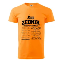 Hodinová mzda zedník