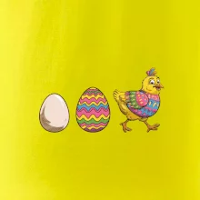 Evoluce vajíčka - velikonoce - slepice