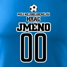 Můj nejoblíbenější hráč - Vaše jméno a číslo