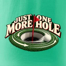Just one more hole golfový green