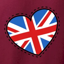 Británie srdce prso