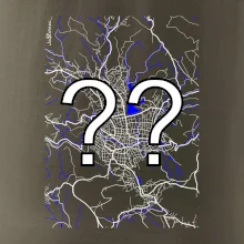 Vaše město - Mapa s vodními toky